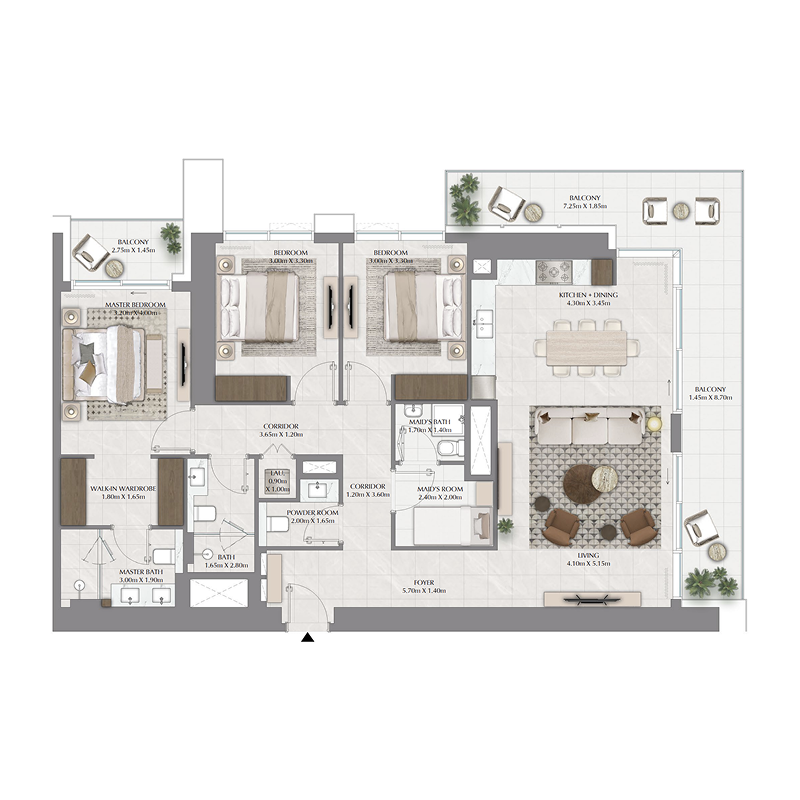 3 Bedroom